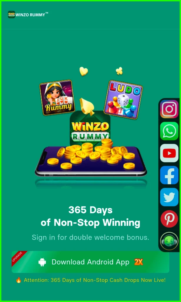 Winzo Rummy App